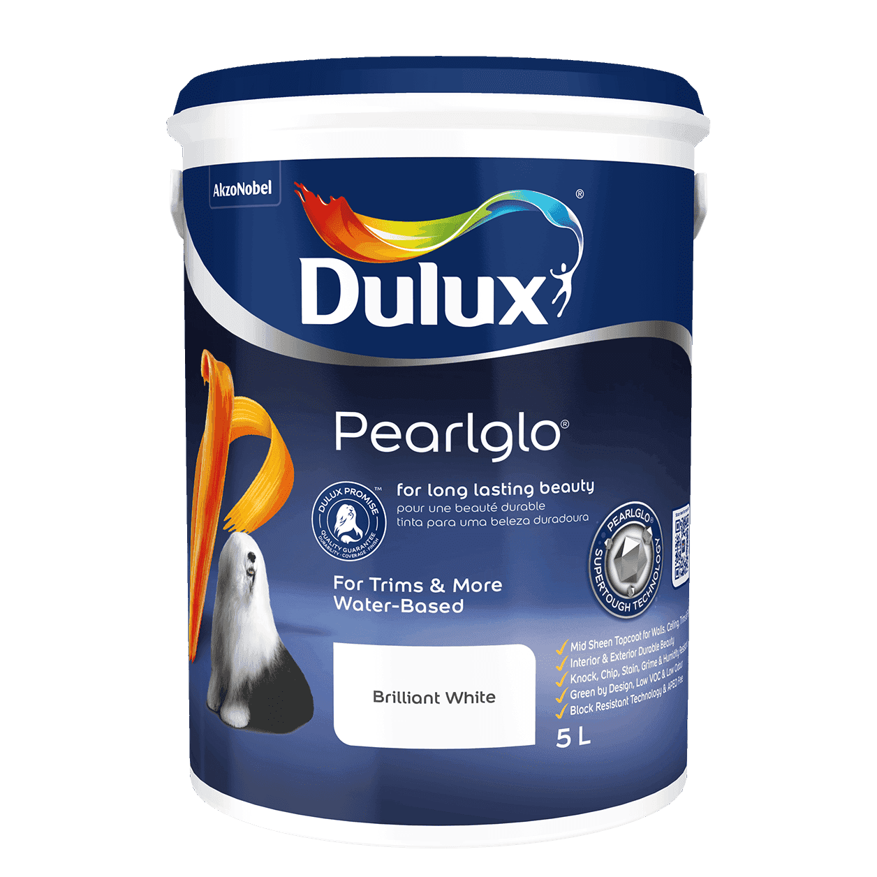 Dulux Pearlglo Water Based